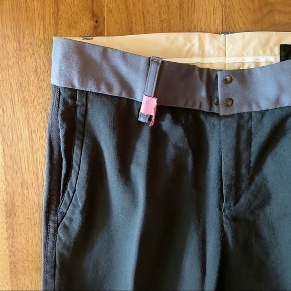 Rag & Bone Trouser Pants Women’s Size 2 Dark Gray Grey Wool Slim Leg Ankle - Picture 5 of 16